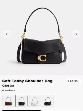 COACH SOFT TABBY SHOULDER BAG